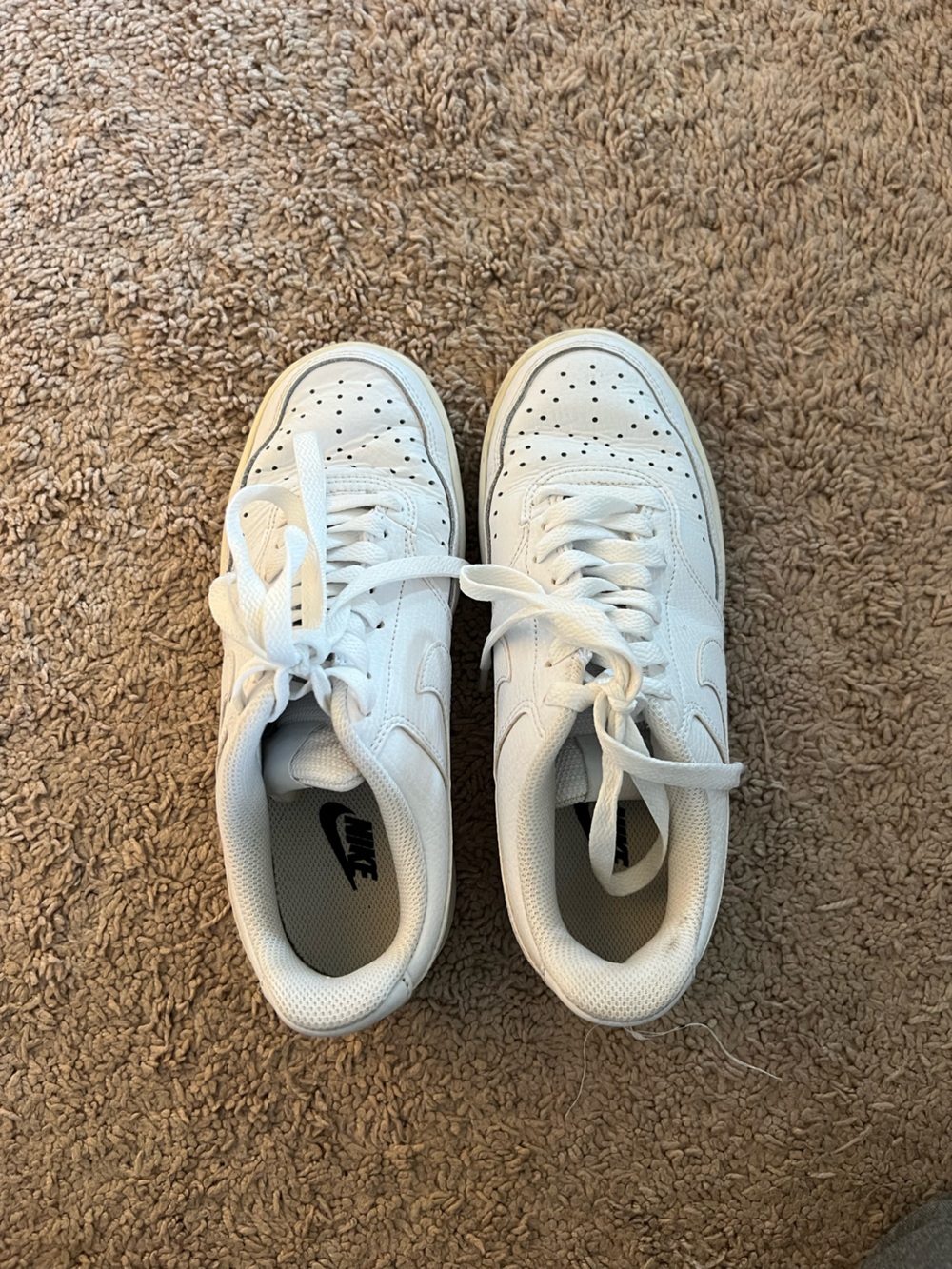Nike Women’s Court Vision Low “Triple White”